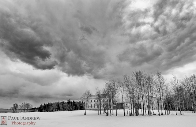 A gorgeous landscape in Brooklin, Maine