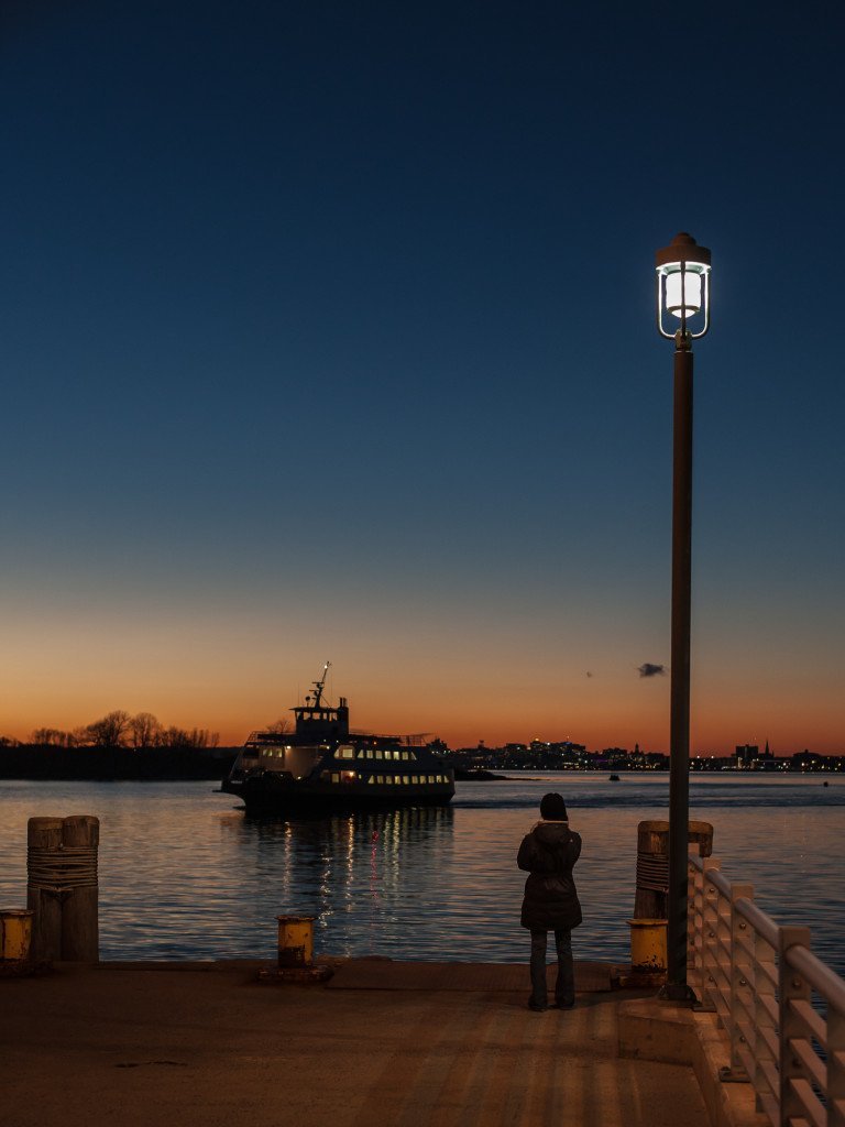 Waiting for the Ferry, Peaks Island, ME