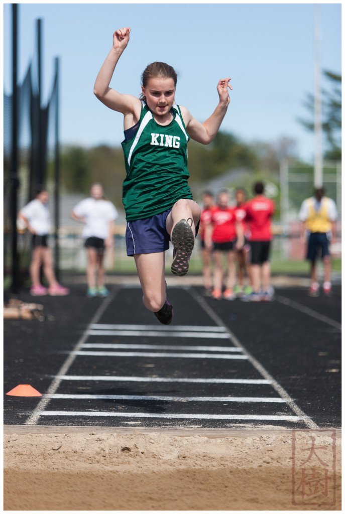 Long jump---nice form!