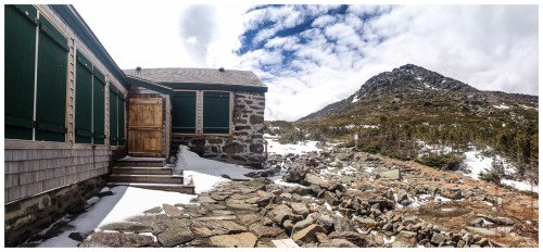 Madison Hut and Mt. Adams. 3 May 2014