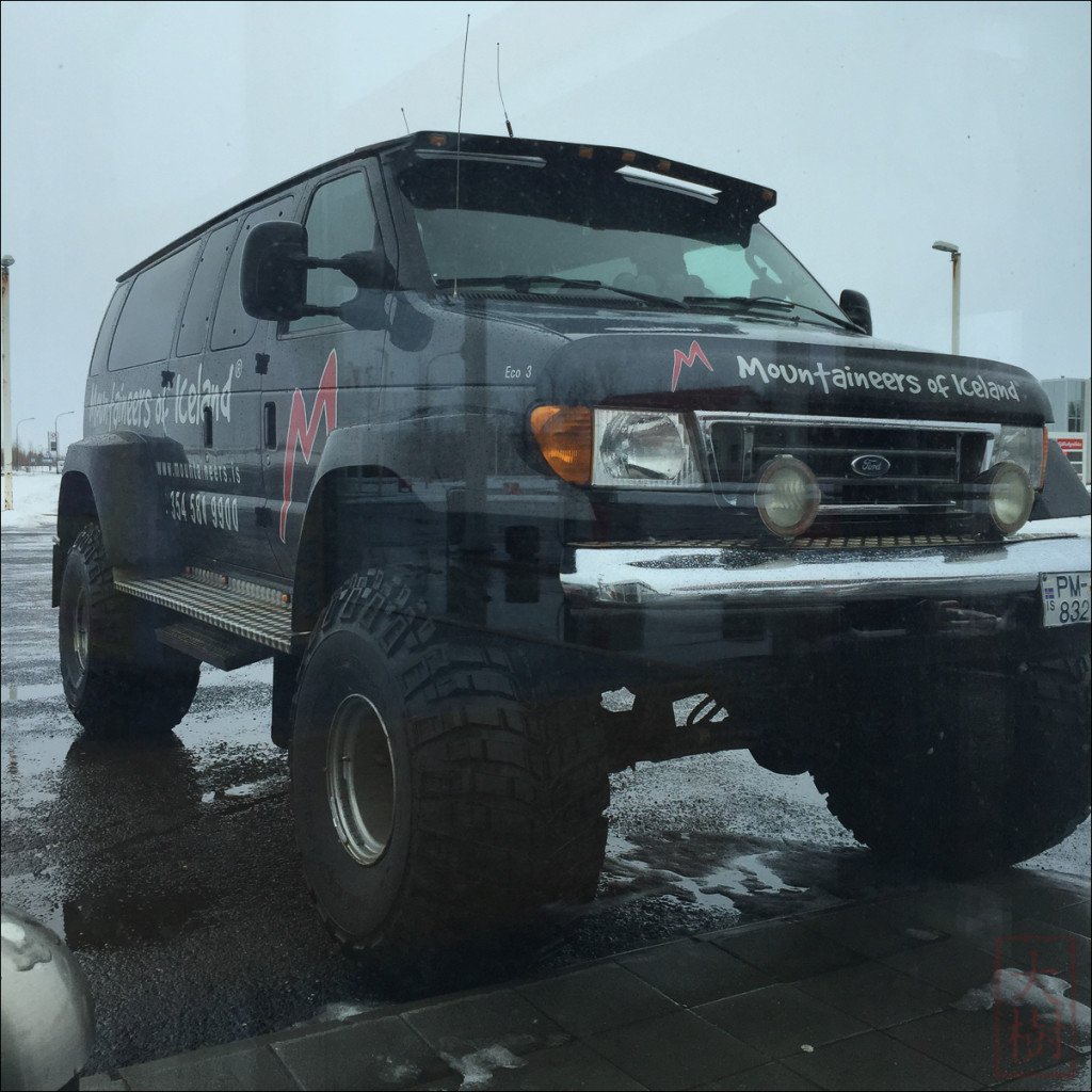 This is the vehicle you need to get around the backcountry in Iceland.